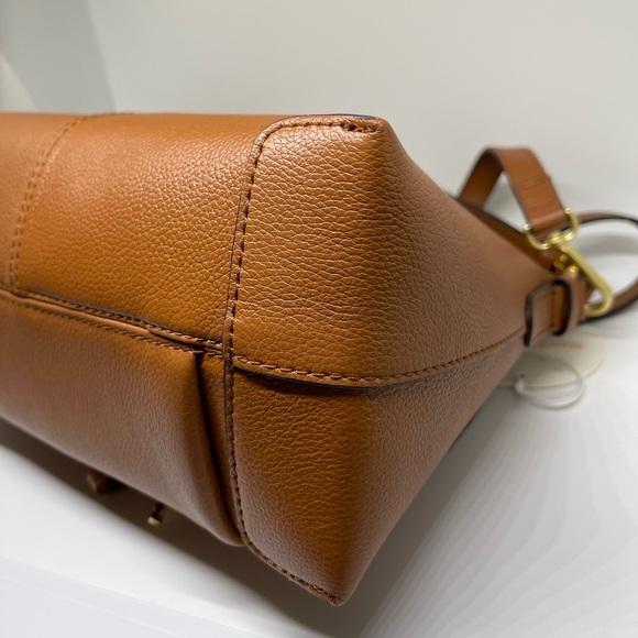 NWT See By Chloe JOAN Leather Shoulder Bag CROSSBODY Brown MSRP$700 - Picture 6 of 12